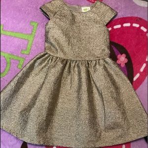 Gold Girls Dress